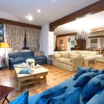 Salon de Villa en el Complejo Rural Victoria en Cuenca