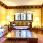 Salon pequeño de Villa en el Complejo Rural Victoria en Cuenca