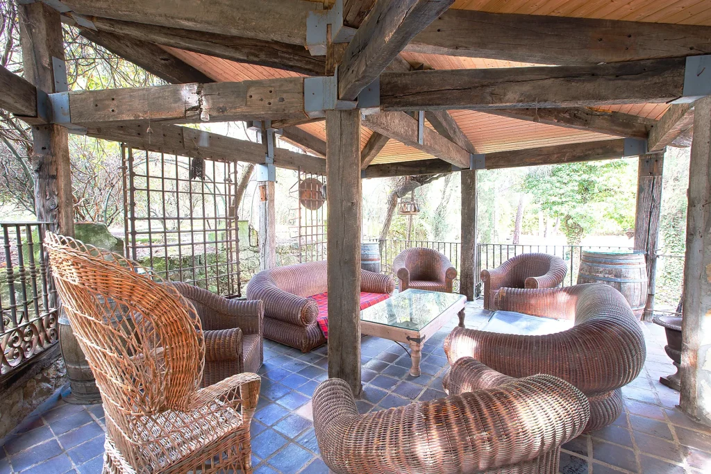 Terraza en Complejo Rural Victory en Cuenca